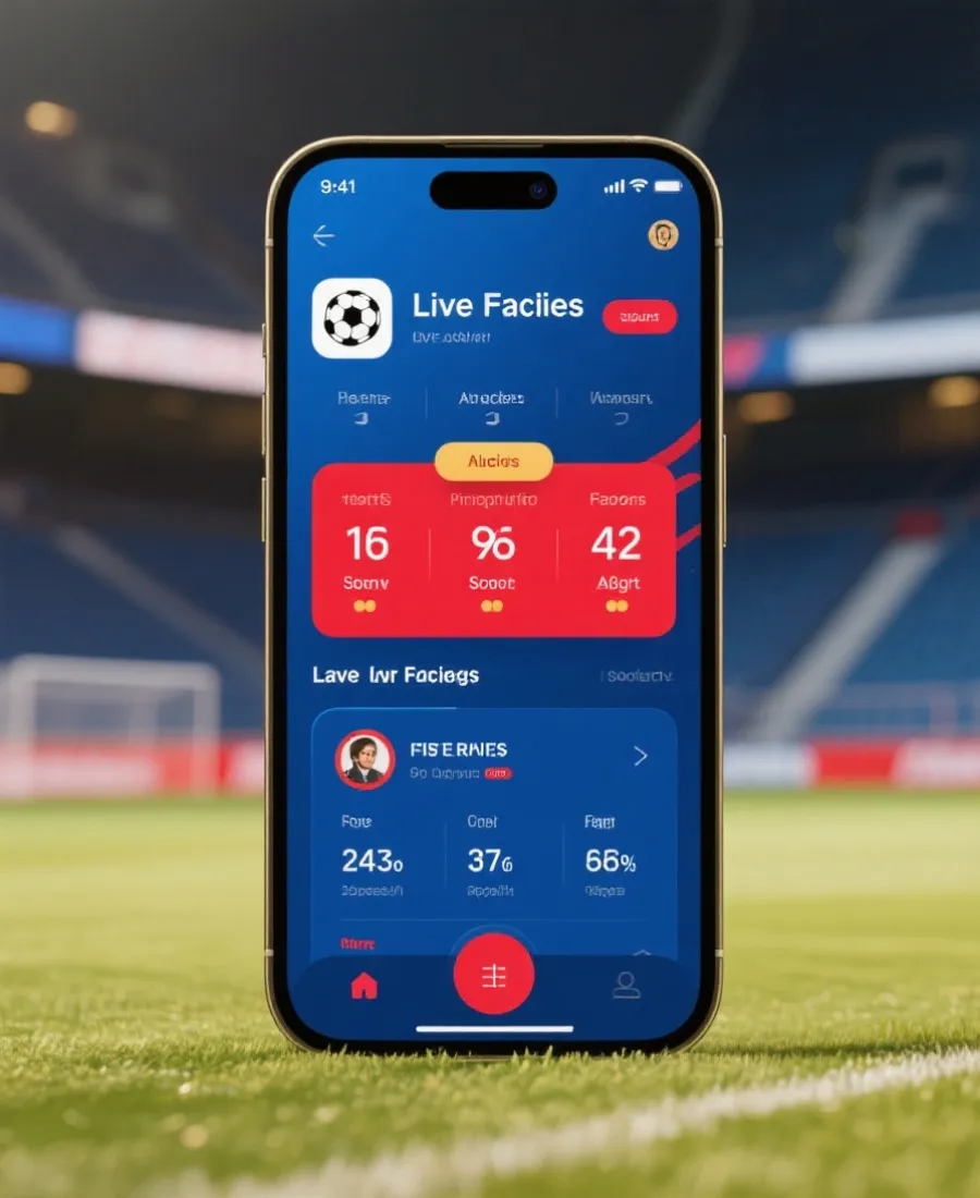 世界盃手機版App介面預覽