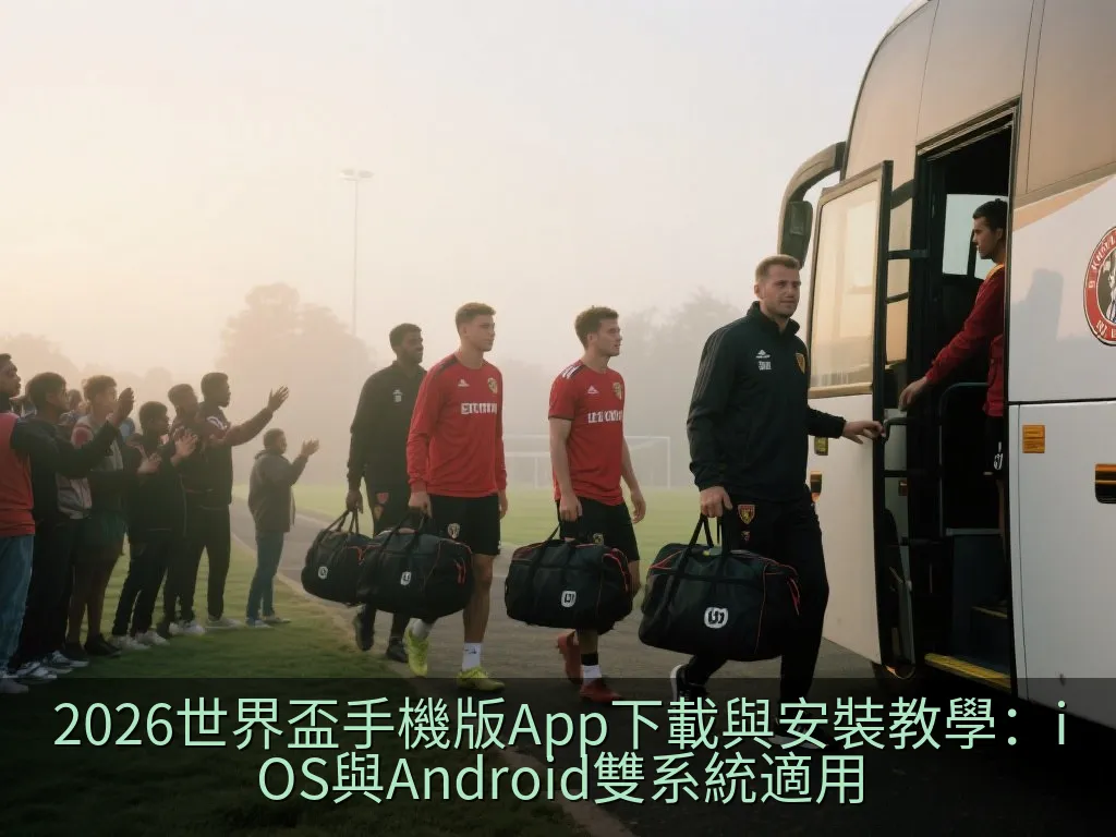 雙手握著無品牌手機顯示安全的應用程式安裝進度條