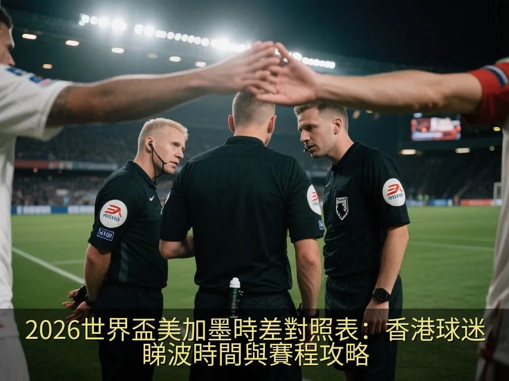 2026世界盃美加墨時差對照表：香港球迷睇波時間與賽程攻略